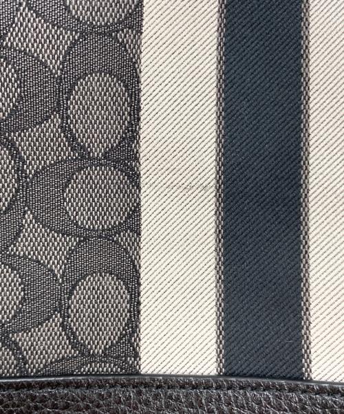 COACH（コーチ）COACH (コーチ) デンプシートートバッグ ブラック×グレー サイズ:-の古着・服飾アイテム