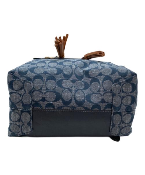 COACH（コーチ）COACH (コーチ) シグネチャーデニムバックパック ネイビー サイズ:-の古着・服飾アイテム