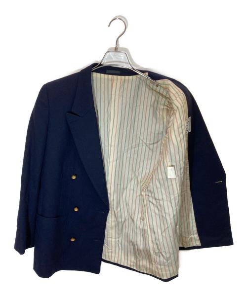 Burberry's（バーバリーズ）Burberry's (バーバリーズ) 金ボタンウール紺ブレザー ネイビー サイズ:9ARの古着・服飾アイテム