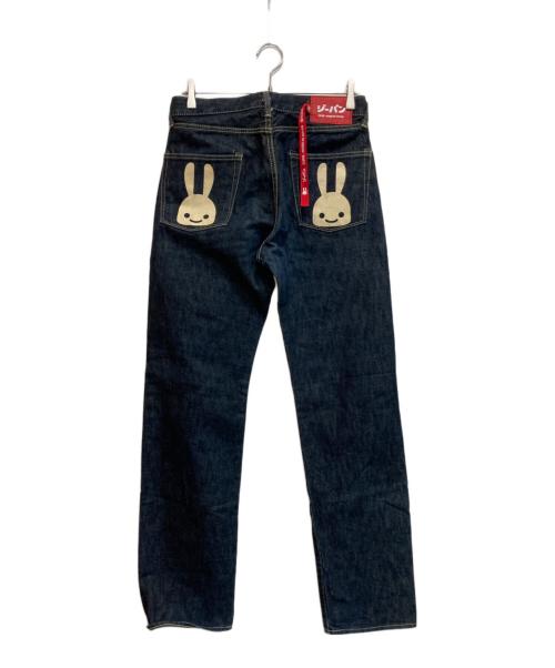 CUNE（キューン）CUNE (キューン) うさぎデニムパンツ インディゴ サイズ:32の古着・服飾アイテム