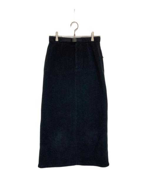 Snow peak（スノーピーク）Snow peak (スノーピーク) Water-Repellent Fleece Skirt ブラック サイズ:2の古着・服飾アイテム
