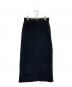 Snow peak（スノーピーク）の古着「Water-Repellent Fleece Skirt」｜ブラック