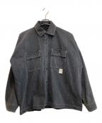 N.HOOLYWOODエヌ ハリウッド）の古着「デニムジャケット」｜ブラック