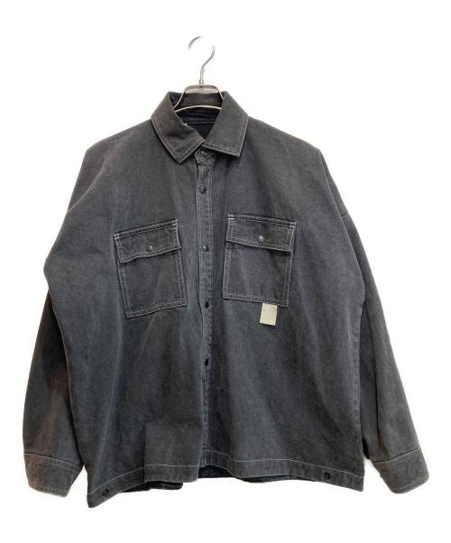 N.HOOLYWOOD（エヌ ハリウッド）N.HOOLYWOOD (エヌ ハリウッド) デニムジャケット ブラック サイズ:Ⅿの古着・服飾アイテム