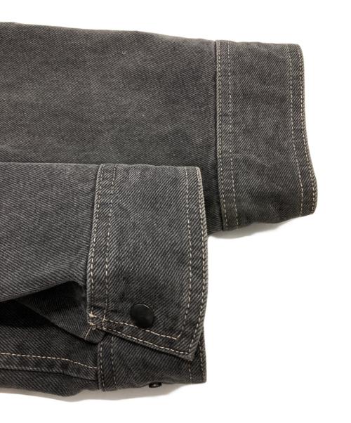 N.HOOLYWOOD（エヌ ハリウッド）N.HOOLYWOOD (エヌ ハリウッド) デニムジャケット ブラック サイズ:Ⅿの古着・服飾アイテム