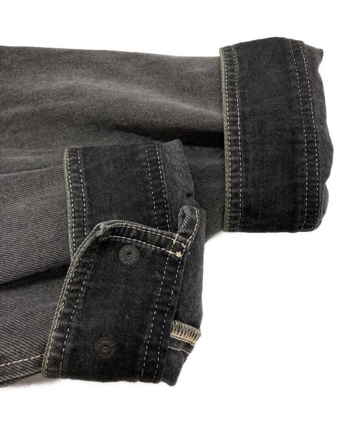 N.HOOLYWOOD（エヌ ハリウッド）N.HOOLYWOOD (エヌ ハリウッド) デニムジャケット ブラック サイズ:Ⅿの古着・服飾アイテム