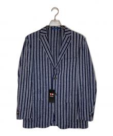 VAN（ヴァン）の古着「段返りジャケット」｜ネイビー×グレー