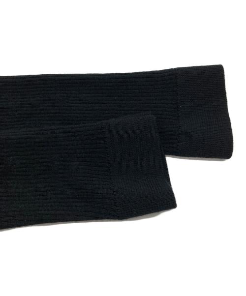 PAUL SMITH（ポールスミス）Paul Smith (ポールスミス) 総柄ニットカーディガン ブラック サイズ:Lの古着・服飾アイテム