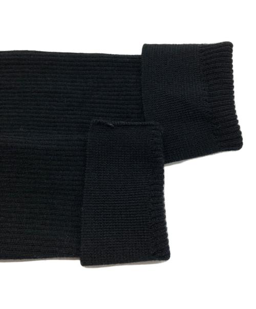 PAUL SMITH（ポールスミス）Paul Smith (ポールスミス) 総柄ニットカーディガン ブラック サイズ:Lの古着・服飾アイテム