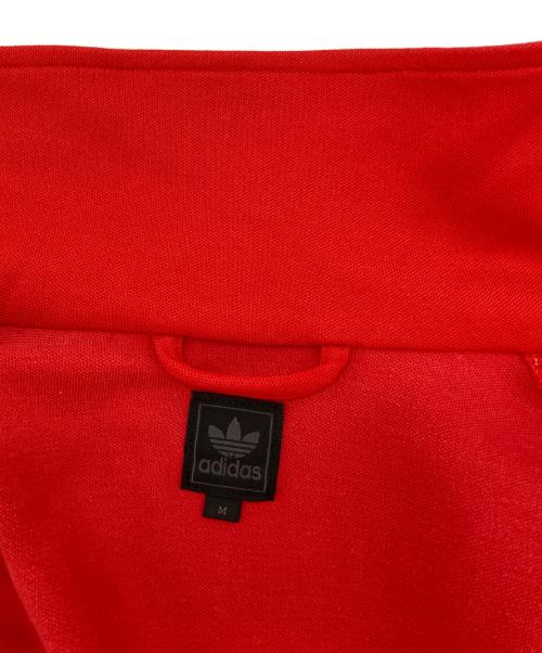 adidas（アディダス）adidas (アディダス) トラックジャケット レッド サイズ:Mの古着・服飾アイテム