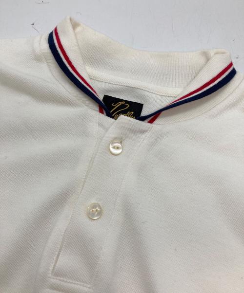 Needles（ニードルズ）Needles (ニードルズ) Shawl Collar S/S Polo ホワイト サイズ:Sの古着・服飾アイテム