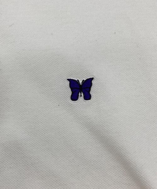 Needles（ニードルズ）Needles (ニードルズ) Shawl Collar S/S Polo ホワイト サイズ:Sの古着・服飾アイテム