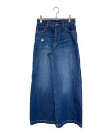Spick and Span（スピック＆スパン）の古着「5 1/2 BAGGY DENIM」｜インディゴ
