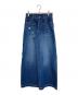 Spick and Span（スピック＆スパン）の古着「5 1/2 BAGGY DENIM」｜インディゴ