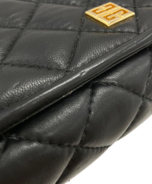 GIVENCHY（ジバンシィ）GIVENCHY (ジバンシィ) オールドキルティングショルダーバッグ ブラック サイズ:-の古着・服飾アイテム