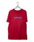 Supreme（シュプリーム）の古着「Floral Logo Tee」｜ピンク