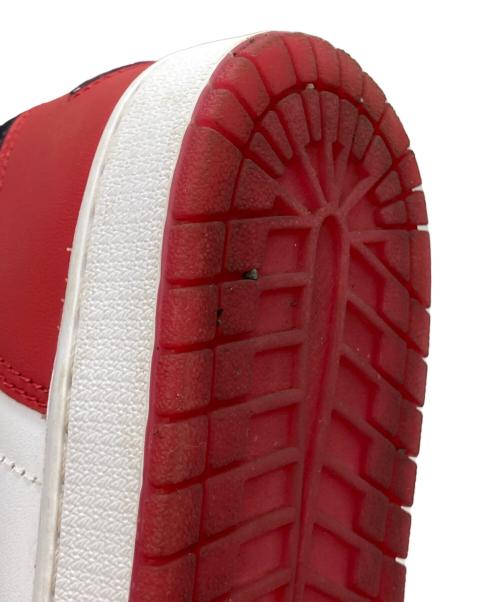 NIKE（ナイキ）NIKE (ナイキ) AIR JORDAN 1 LOW SE レッド×ホワイト サイズ:28.5の古着・服飾アイテム