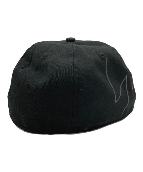 YOHJI YAMAMOTO（ヨウジヤマモト）YOHJI YAMAMOTO (ヨウジヤマモト) New Era (ニューエラ) キャップ ブラック サイズ:-の古着・服飾アイテム