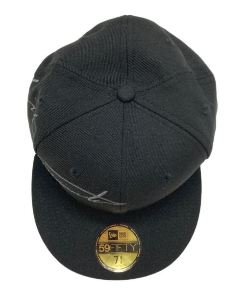 YOHJI YAMAMOTO（ヨウジヤマモト）YOHJI YAMAMOTO (ヨウジヤマモト) New Era (ニューエラ) キャップ ブラック サイズ:-の古着・服飾アイテム