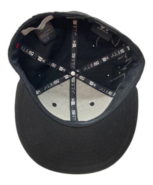 YOHJI YAMAMOTO（ヨウジヤマモト）YOHJI YAMAMOTO (ヨウジヤマモト) New Era (ニューエラ) キャップ ブラック サイズ:-の古着・服飾アイテム