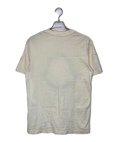 MONCLER（モンクレール）MONCLER (モンクレール) STUDS LOGO TEE ベージュ サイズ:Sの古着・服飾アイテム