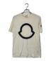 MONCLER（モンクレール）の古着「STUDS LOGO TEE」｜ベージュ