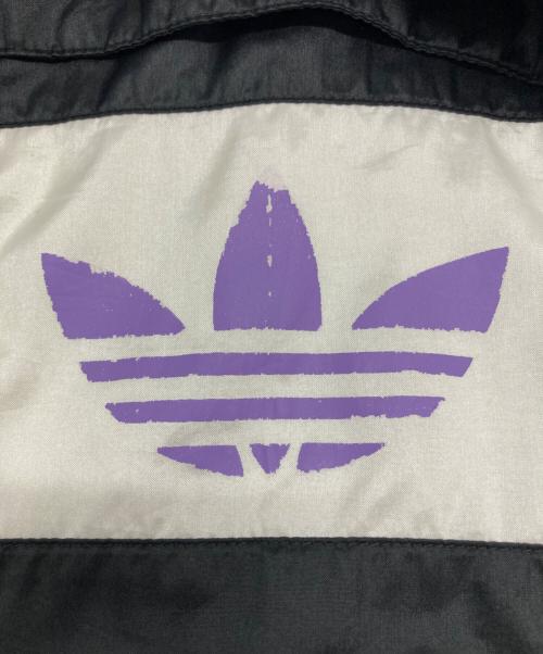 adidas（アディダス）adidas (アディダス) ナイロンジャケット ブラック×パープル サイズ:SIZE F 186の古着・服飾アイテム