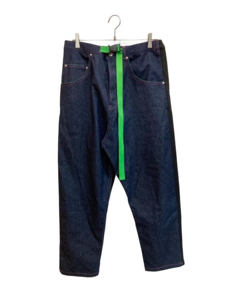 HENSHIN（ヘンシン）HENSHIN (ヘンシン) Two-sided デニムパンツ インディゴ サイズ:Lの古着・服飾アイテム
