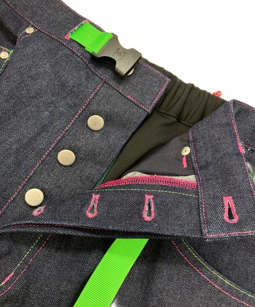 HENSHIN（ヘンシン）HENSHIN (ヘンシン) Two-sided デニムパンツ インディゴ サイズ:Lの古着・服飾アイテム