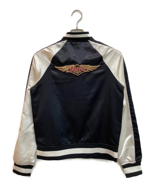 HARLEY-DAVIDSON（ハーレーダビッドソン）HARLEY-DAVIDSON (ハーレーダビッドソン) スカジャン ブラック サイズ:XSの古着・服飾アイテム