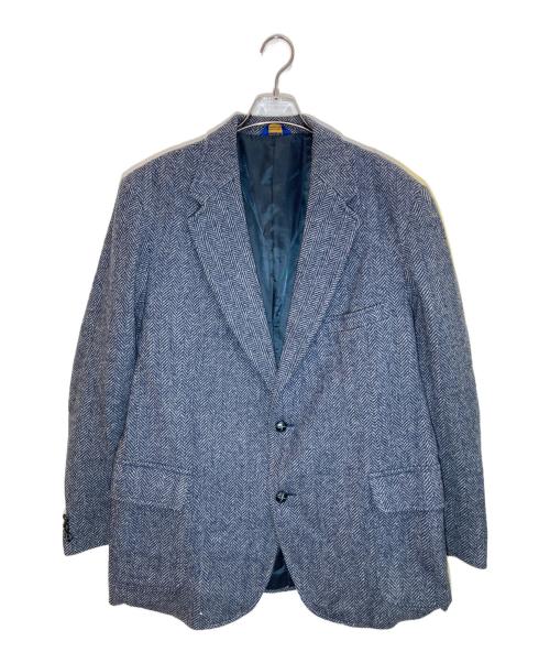 PENDLETON（ペンドルトン）PENDLETON (ペンドルトン) ヘリンボーンテーラードジャケット ネイビー サイズ:46の古着・服飾アイテム