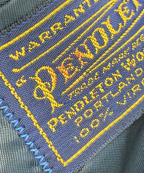 PENDLETON（ペンドルトン）PENDLETON (ペンドルトン) ヘリンボーンテーラードジャケット ネイビー サイズ:46の古着・服飾アイテム