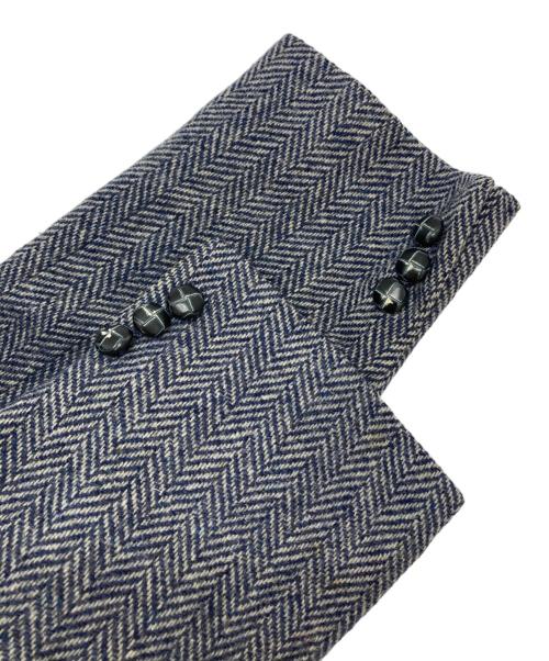 PENDLETON（ペンドルトン）PENDLETON (ペンドルトン) ヘリンボーンテーラードジャケット ネイビー サイズ:46の古着・服飾アイテム