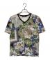 Salvatore Ferragamo（サルヴァトーレ フェラガモ）の古着「VネックTシャツ」｜マルチカラー