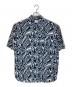 GIVENCHY（ジバンシィ）の古着「総柄シャツ」｜ブラック×ホワイト