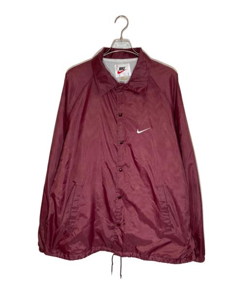 NIKE（ナイキ）NIKE (ナイキ) コーチジャケット ボルドー サイズ:Lの古着・服飾アイテム