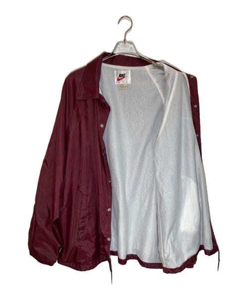 NIKE（ナイキ）NIKE (ナイキ) コーチジャケット ボルドー サイズ:Lの古着・服飾アイテム