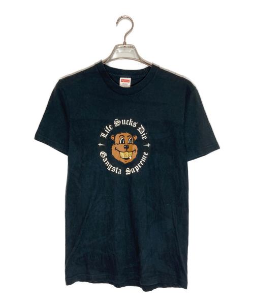 SUPREME（シュプリーム）SUPREME (シュプリーム) life sucks die tee ブラック サイズ:Sの古着・服飾アイテム