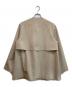 GALERIE VIE (ギャルリーヴィー) コットンウールギャバジン カラーレスショートコート アイボリー サイズ:SIZE Free：22000円
