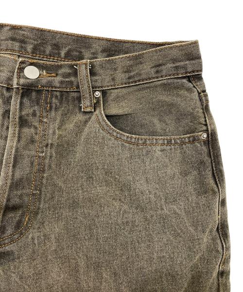 mnml（ミニマル）MNML (ミニマル) フレアデニムパンツ ブラック サイズ:30の古着・服飾アイテム