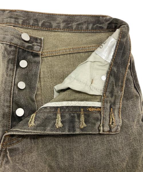 mnml（ミニマル）MNML (ミニマル) フレアデニムパンツ ブラック サイズ:30の古着・服飾アイテム