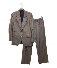 PAUL SMITH（ポールスミス）の古着「ウールメランジ ミックスアップ 2Bジャケット/ウールメランジ ミックスアップ トラウザーズ」｜グレー