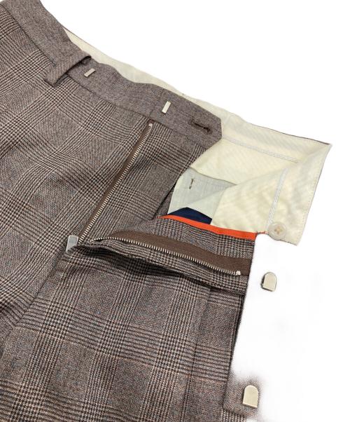 PAUL SMITH（ポールスミス）Paul Smith (ポールスミス) ウールメランジ ミックスアップ 2Bジャケット/ウールメランジ ミックスアップ トラウザーズ グレー サイズ:Ⅿの古着・服飾アイテム