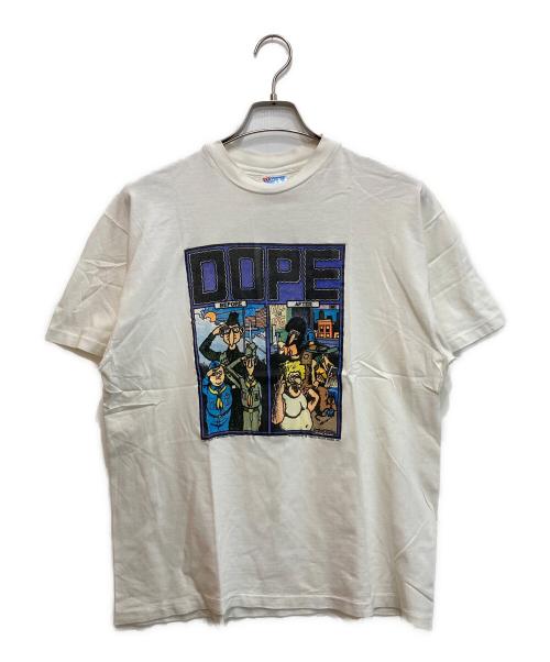 Hanes（ヘインズ）Hanes (ヘインズ) プリントTシャツ ホワイト サイズ:Lの古着・服飾アイテム