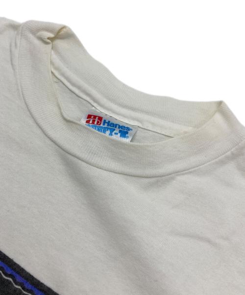 Hanes（ヘインズ）Hanes (ヘインズ) プリントTシャツ ホワイト サイズ:Lの古着・服飾アイテム