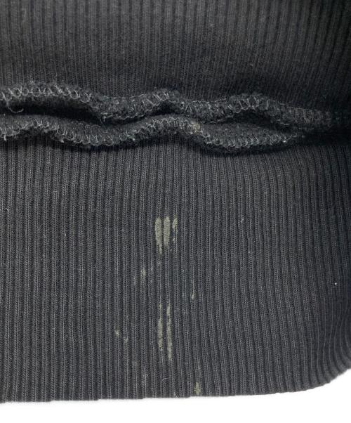 DIESEL（ディーゼル）DIESEL (ディーゼル) STENCH蜘蛛刺繍プリントスウェット ブラック サイズ:XSの古着・服飾アイテム
