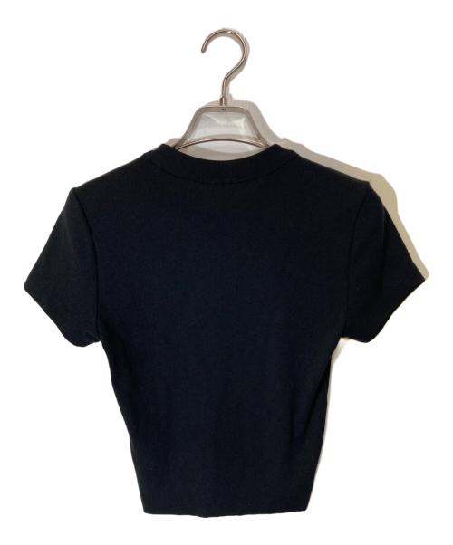 KITH（キス）KITH (キス) マルベリークロップドTシャツ ブラック サイズ:Sの古着・服飾アイテム