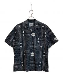 Carhartt WIP（カーハート ワーク イン プログレス）の古着「S/S HEART BANDANA SHIRT」｜ブラック