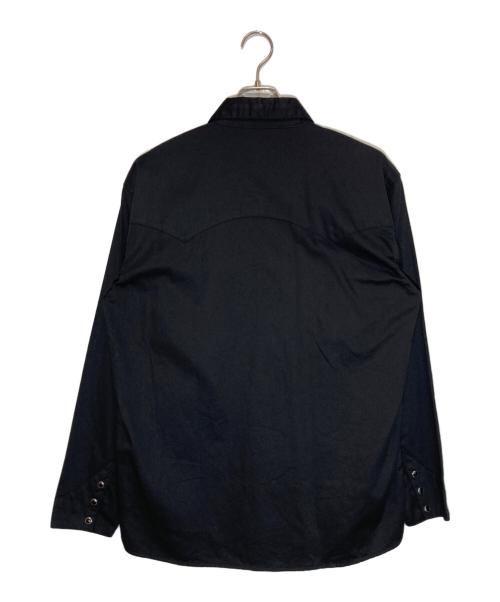 Ahe'hee（アヘヘ）AHE'HEE (アヘヘ) ウエスタンシャツ ブラック サイズ:Lの古着・服飾アイテム