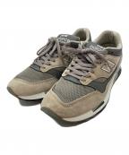 NEW BALANCEニューバランス）の古着「ローカットスニーカー」｜グレー